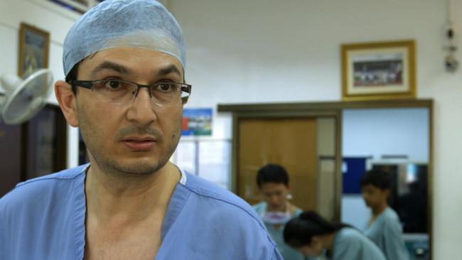 Inspiring tale: The story of Doctor Munjed Al Muderis moved McKinnon to tears. Picture: Supplied.