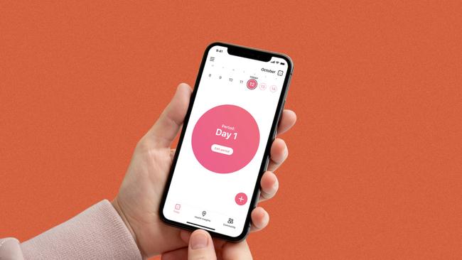 A lot of these cycle-tracking apps are not based on sound scientific evidence and don’t track things you don’t tell them.” Pictured is the Flo menstrual cycle tracker app.