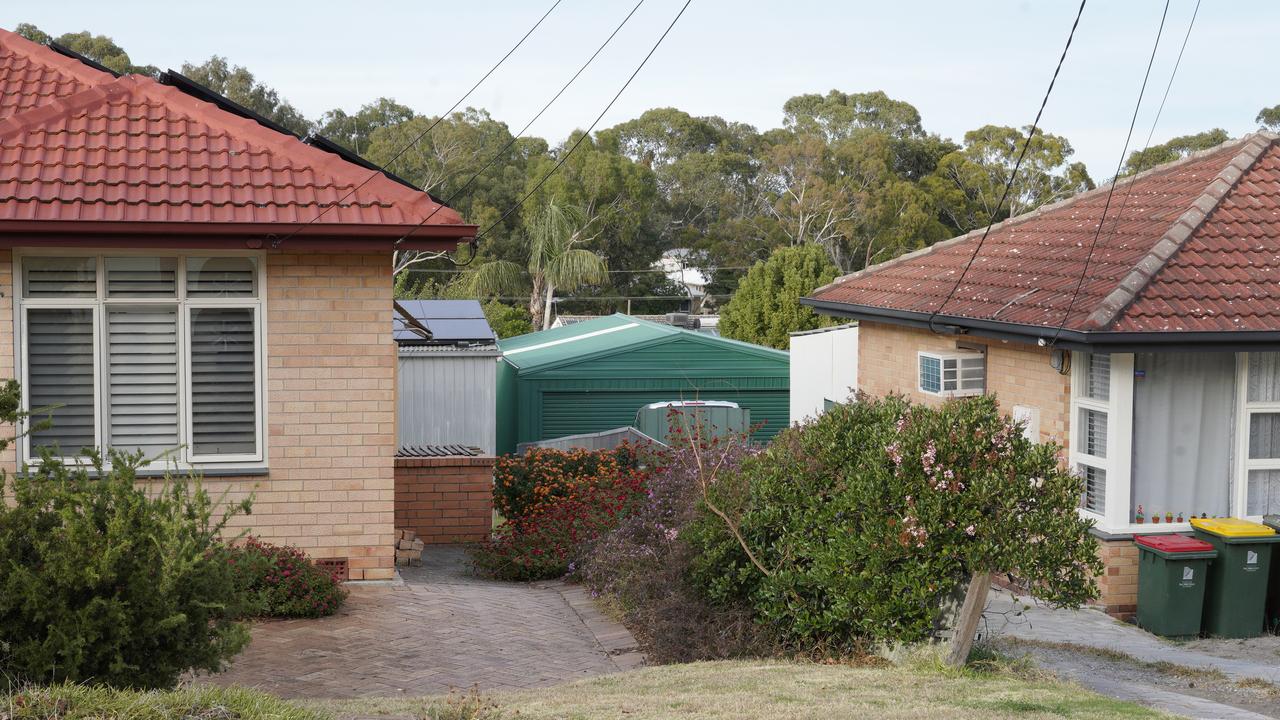 Emergency services were called to Francis St after a molotov cocktail was thrown at the back of a house. Picture: Dean Martin