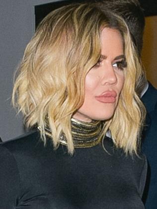 Khloe at Kendall’s birthday bash. Picture: Getty