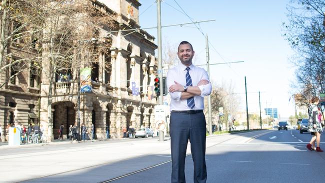 Former deputy lord mayor Houssam Abiad has called for the city council to show its support for Palestine. Picture: Supplied