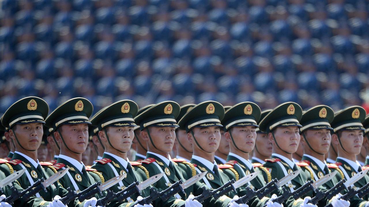 China is thought to have a military advantage over India, but both nations are nuclear armed. Picture: Wang Zhao/AFP