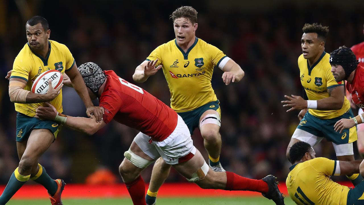 Wales downed the Wallabies 9-6 in Cardiff last year. Picture: Getty Images