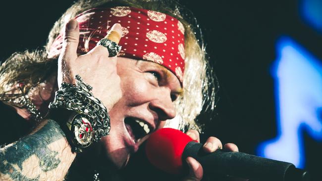 Axl Rose is on his way Down Under.