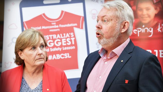 Daniel Morcombe Foundation co-founders Bruce and Denise Morcombe have outlined the benefits of a national publicly accessible sex offender register. Photo Patrick Woods / Sunshine Coast Daily.