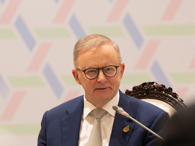 Prime Minister Anthony Albanese held a breakthrough meeting with Chinese President Xi Jinping in Bali last week. Picture: Supplied