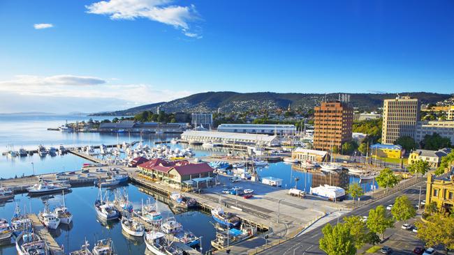 Tourist drawcard Constitution Dock in Hobart.