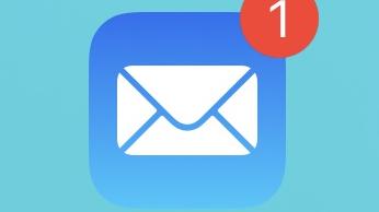 An iphone gmail inbox message.