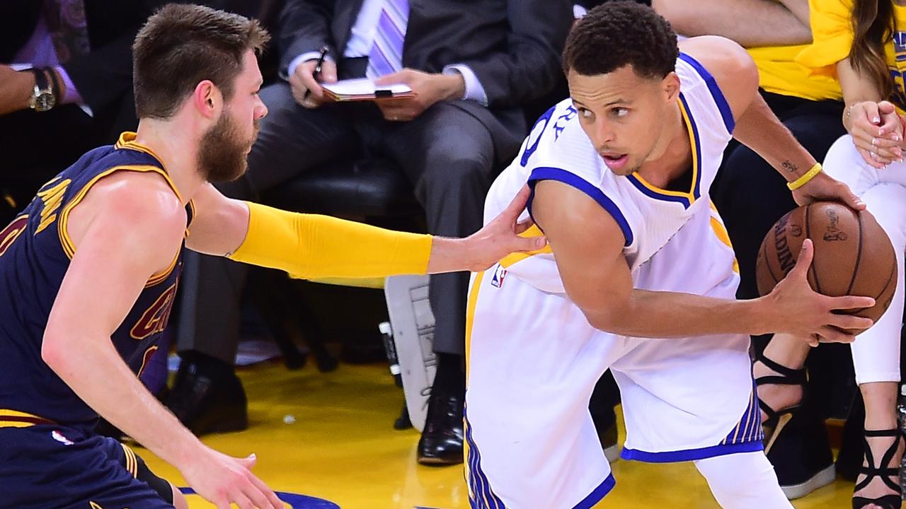 NBA on ESPN on X: When Matthew Dellavedova guarded Steph Curry, the MVP  didn't make a single basket. #NBAFinals  / X