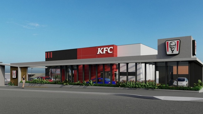 Artists impressions of the KFC. Pic: 6ty.