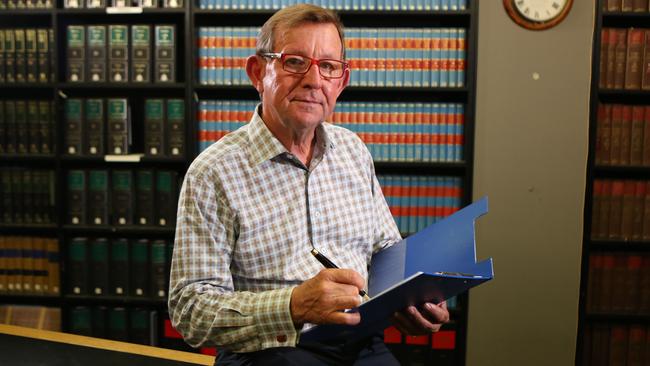 Former Western Suburbs chairman Jim Marsden helped found the Wests Tigers … and now has grave fears over the club’s future. Picture: AAP.