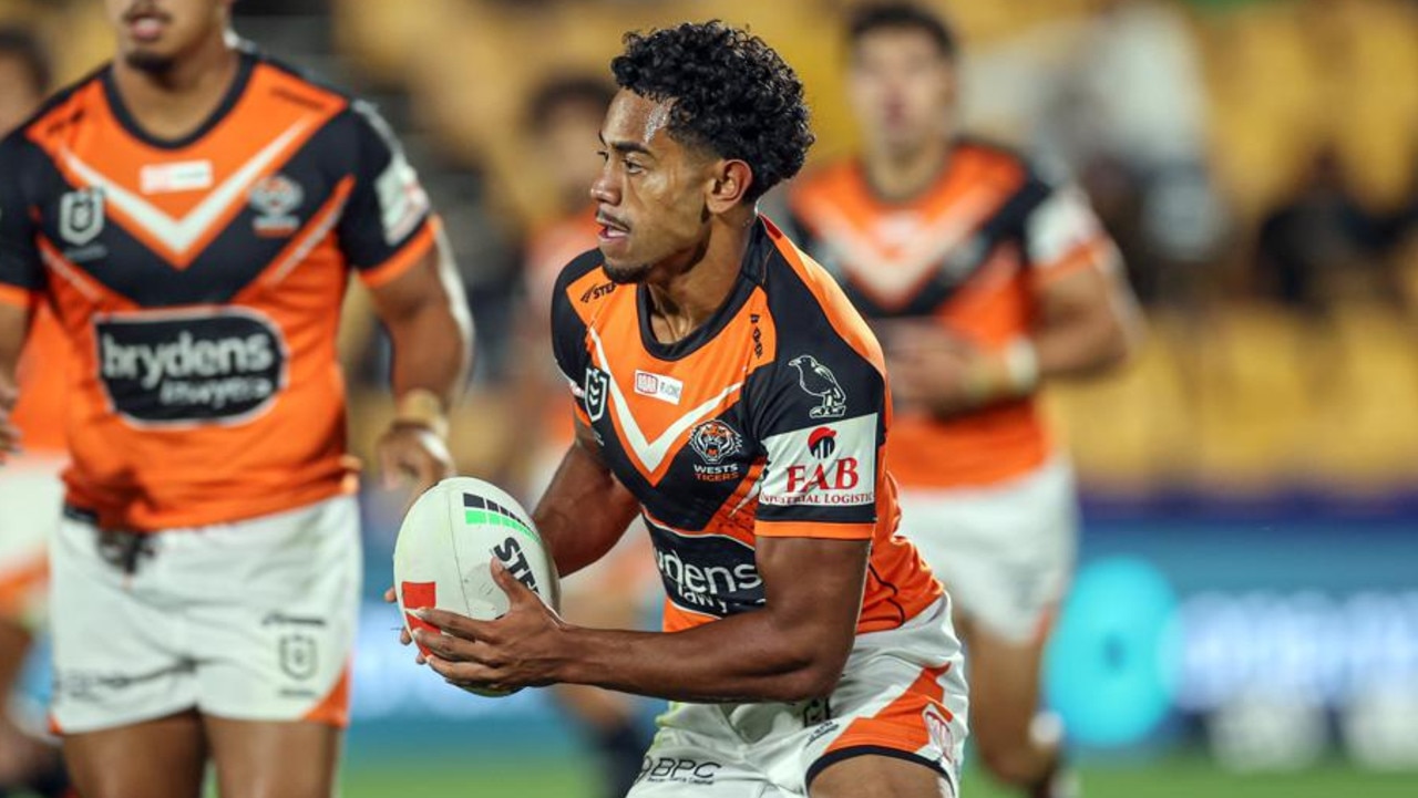 Jahream Bula on debut. Picture: NRL Photos