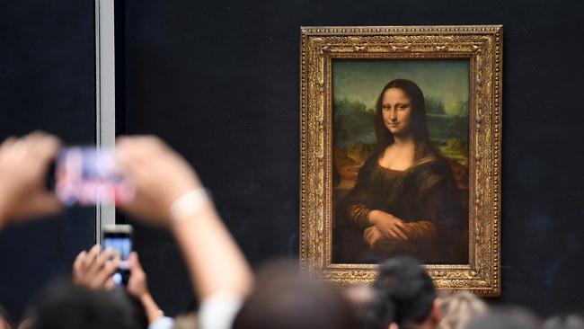 The Mona Lisa is the most famous painting in the world. Picture: Eric Feferberg / AFP.