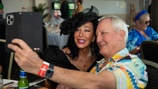 Barbara Rose and Dale Deeks at the 2024 Palmerston Sprint. Picture: Pema Tamang Pakhrin