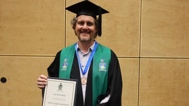 A study journey that spanned more than three decades came to an end for Bachelor of Engineering (Honours) graduate, Robin Sheehy at CQUniversity's recent Mackay graduation. Picture: Cricket Queensland