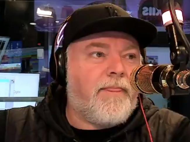 Kyle Sandilands and Gladys Berejiklian on the Kyle and Jackie O Show, June 4, 2021. Picture: Twitter