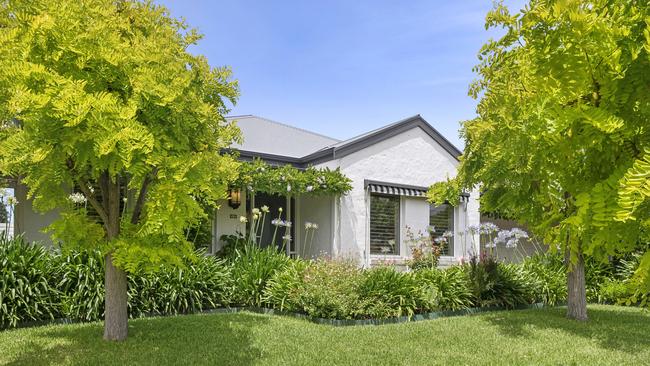 The four-bedroom house at Highton sold for $1.285m, $40,000 above initial expectations.