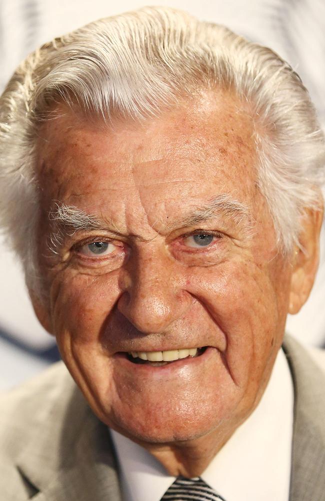 Former Australian prime minister Bob Hawke has died aged 89. Picture: Mark Metcalfe/Getty Images