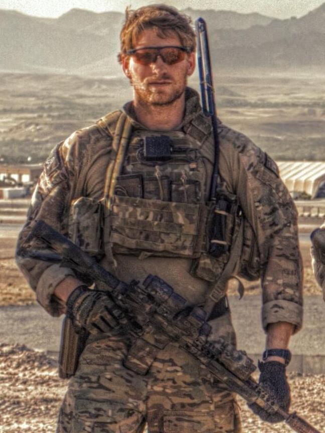 Andrew Hastie in Afghanistan.