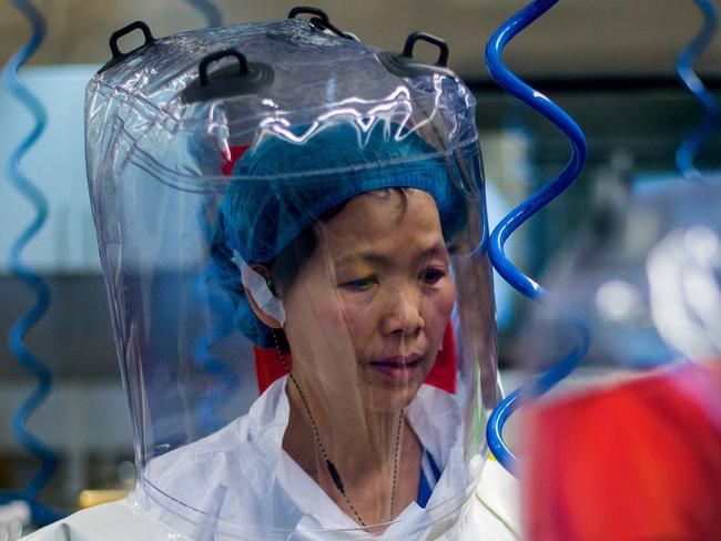 Wuhan Institute of Virology’s ‘Bat Woman’, Shi Zhengli. Picture: AFP