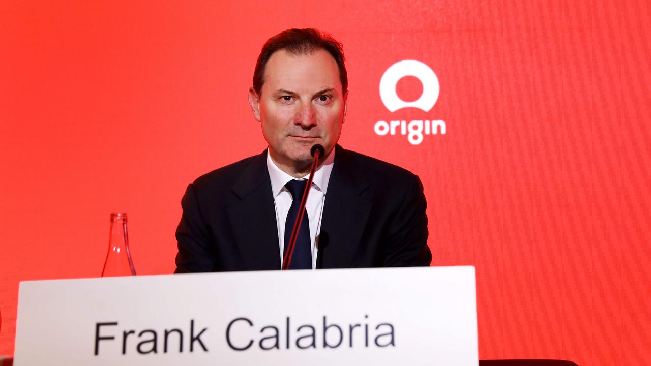 Origin Energy chief executive Frank Calabria. Picture: Jane Dempster