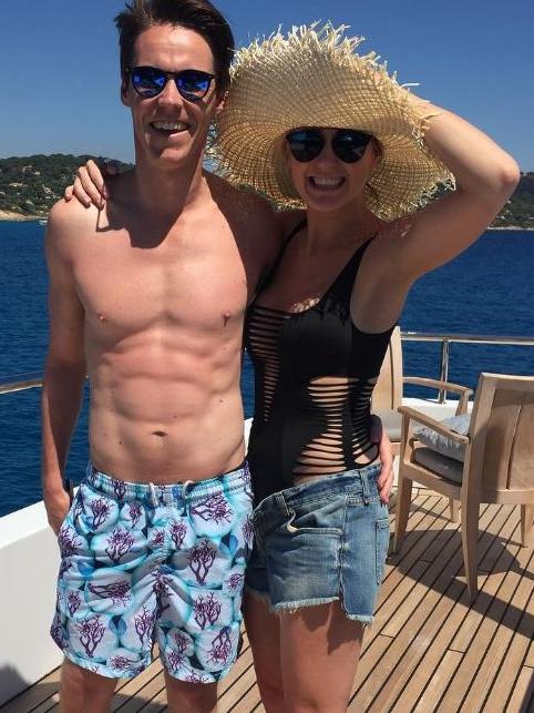 Roxy Jacenko with husband Oliver Curtis.