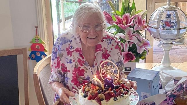 Matt Dunn's late grandmother Norma, who passed away recently aged 99. Picture: Matt Dunn.