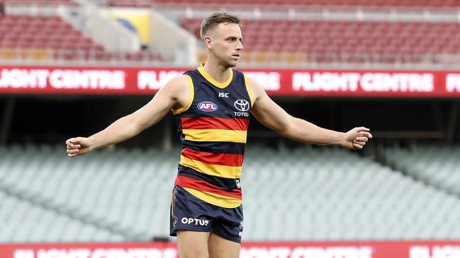 Brodie Smith during Saturday’s loss to Sydney. Picture: Sarah Reed.