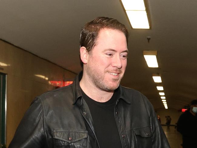 David Collard appears in Manhattan Supreme court in New York City on Friday afternoon, February 23, 2024. (Photo by Jefferson Siegel)