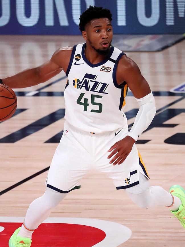 Donovan Mitchell is a Jazz star. Picture: AFP