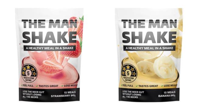 Brett relied on The Man Shake to kickstart his health journey. Image: Supplied.