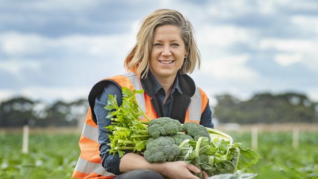 Velisha Farms is taking part in new education program Smart Farm, better connecting STEM students to the world of agriculture. Picture: Zoe Phillips