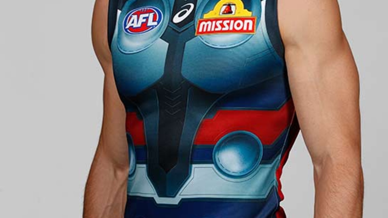 AFL 2019: Western Bulldogs Thor AFL jumper abandons tradition