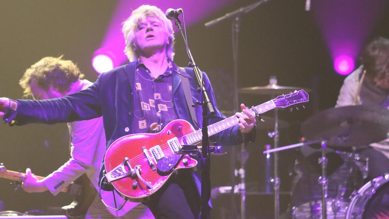 Crowded House perform at Townsville Entertainment Centre. Nov 3, 2022. Picture: Craig Herbert