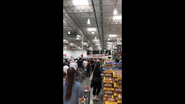 'Seriously Crazy': Panic-Shoppers Line Aisles Throughout Adelaide Costco