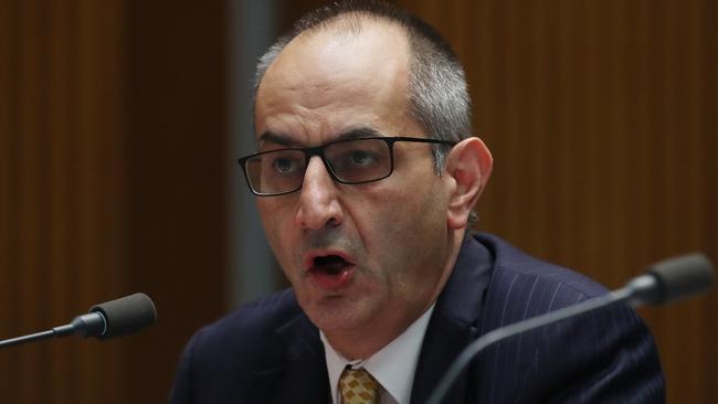 Secretary of the Department of Home Affairs Michael Pezzullo. Picture: Kym Smith