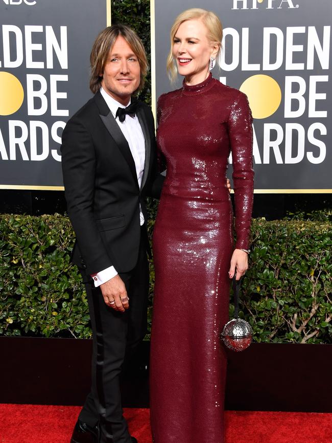 Glam couple Keith Urban and Nicole Kidman. Picture: Getty