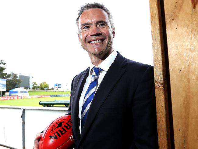 North Melbourne CEO Carl Dilena at Blundstone Arena