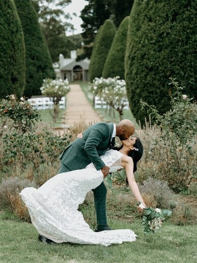 Priyanka Lalji and Dishan Wickramasinghe got engaged at a romantic picnic. Picture: T-One Melbourne