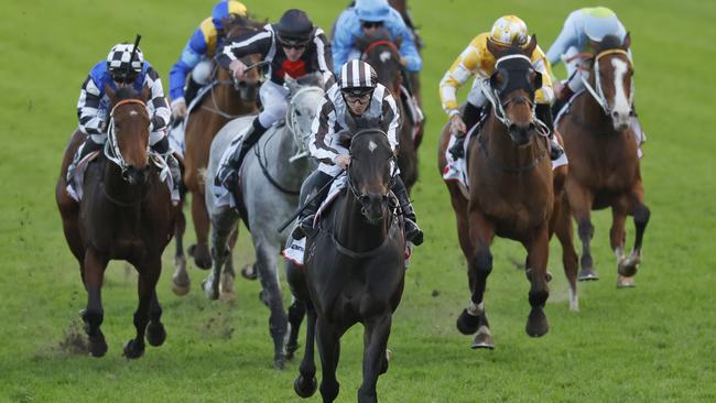 Tim Clark wins on Cross Talk at Royal Randwick. Picture: Mark Evans/Getty Images
