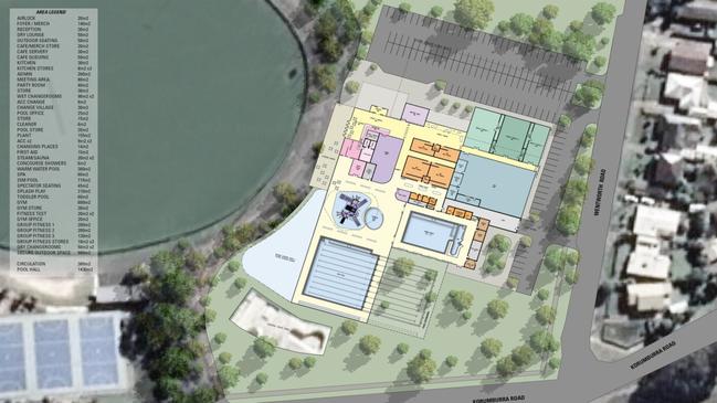 The Bass Coast Shire Aquatic and Leisure Centre concept plan, March 2022. Image: Bass Coast Shire Council.