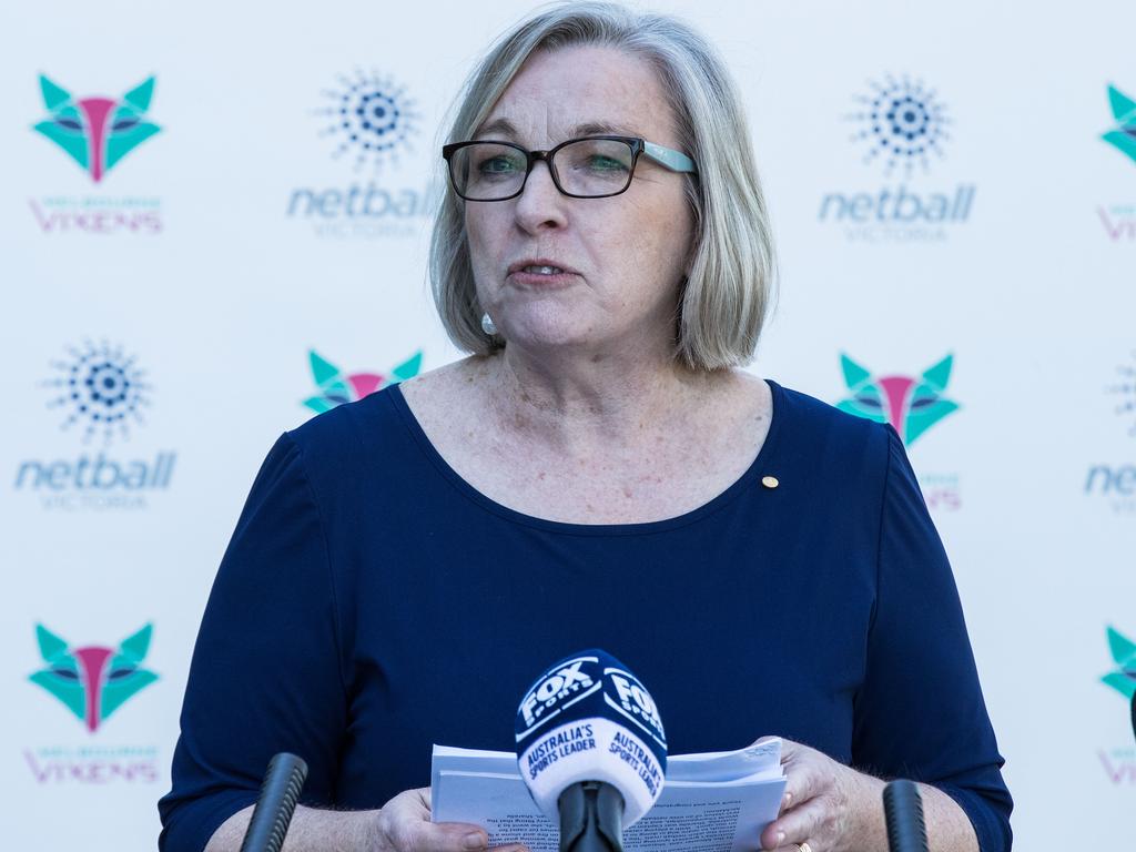 Netball Victoria CEO Rosie King has expressed frustration at the denial of a Vixens ‘home’ grand final. Picture: Darrian Traynor/Getty Images