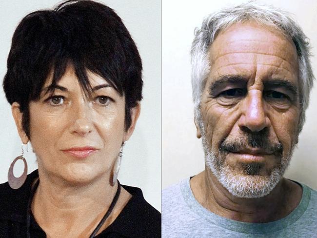 Ghislaine Maxwell, left, and Jeffrey Epstein.