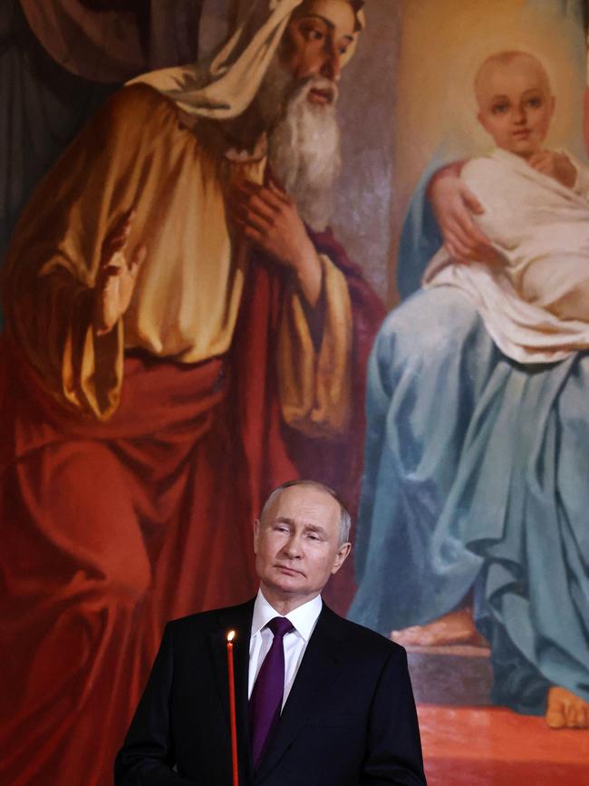Russian President Vladimir Putin. Picture: AFP