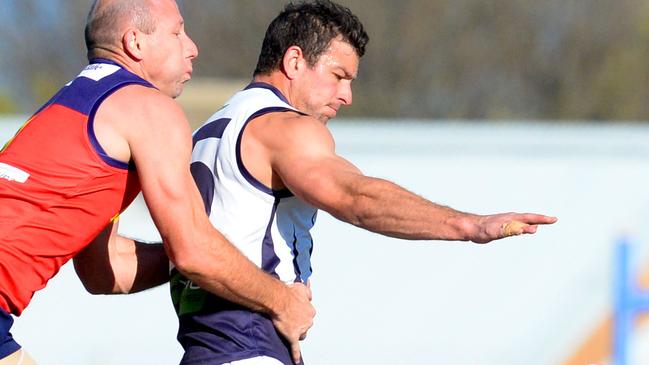 Rex Hickman during his time at Melton Centrals. Picture: Angie Basdekis