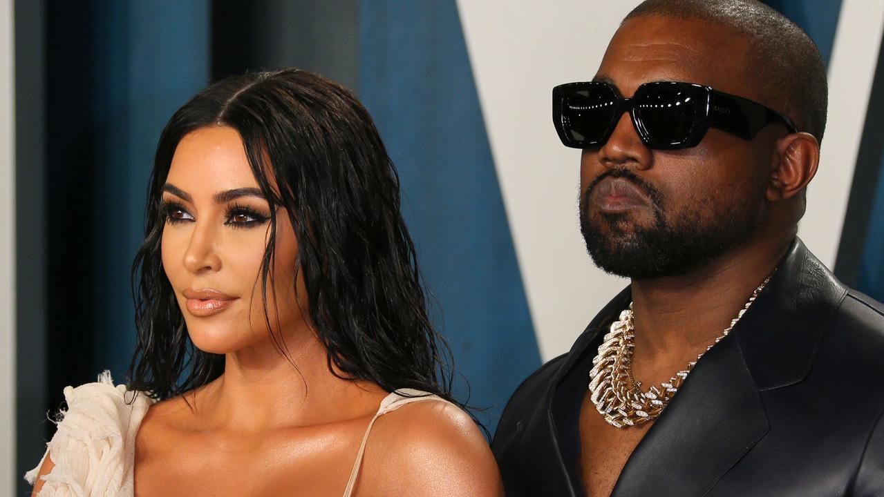Kim and Kanye are going through a divorce. Picture: AFP