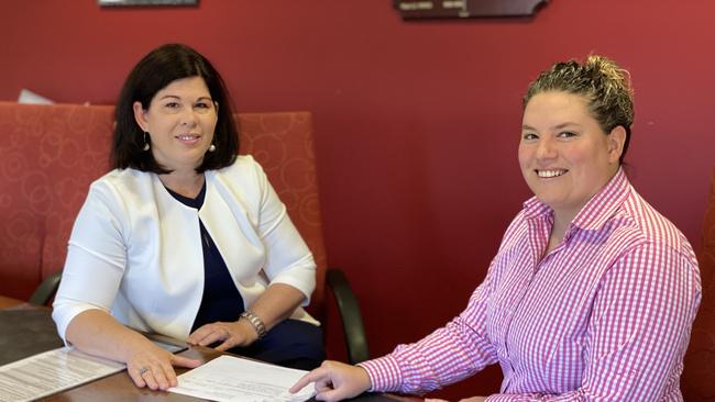 Balonne Shire Mayor Samantha O'Toole was originally from Canada and Council's Community and Multicultural Development Officer Dani Kinnear was from Zimbabwe, both now call the Balonne Shire home.