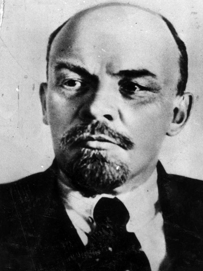 Russian revolutionary leader Vladimir Lenin in 1918.