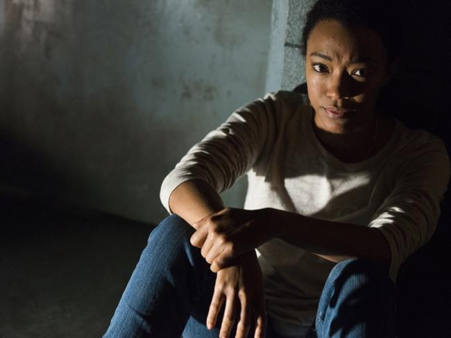 Sonequa Martin-Green as Sasha Williams - The Walking Dead _ Season 7, Episode 15 - Photo Credit: Gene Page/AMC