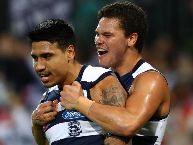 The Cats are in prime position to challenge for a premiership. Picture: Getty Images